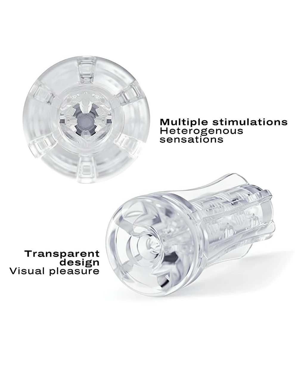 Dorcel Deep Blow Multi Sensation Sleeve Transparent – Image 4