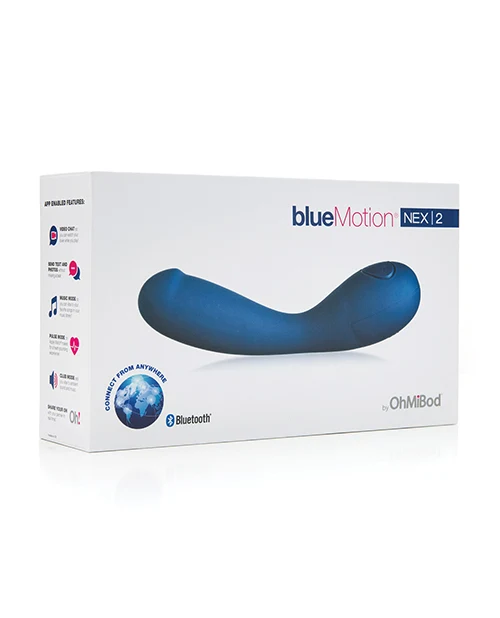 OhMiBod BlueMotion NEX 2 Vibromasseur Connecté Navy