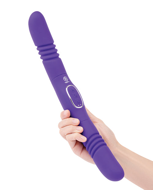 Together Double Delight Vibromasseur Double Extrémité Violet – Image 4